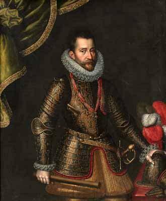 unknow artist Portrait of Alessandro Farnese, Duke of Parma oil painting picture